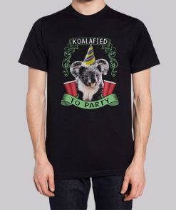 Funny Animal Koalified to Party Hoodie 3