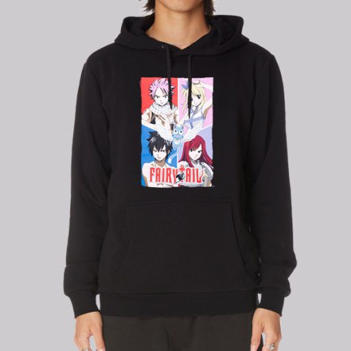 Funny Anime Character Fairy Tail Hoodie