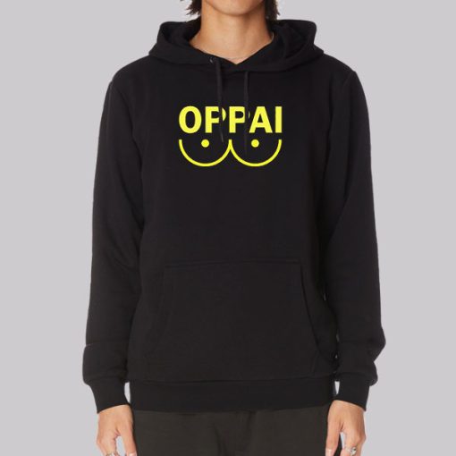 Funny Anime Saitama Oppai Hoodie