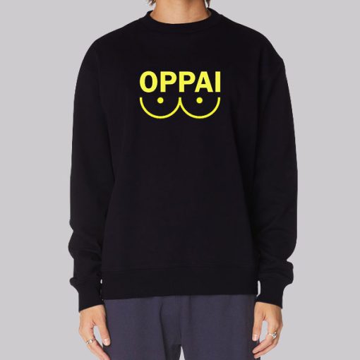 Funny Anime Saitama Oppai Hoodie