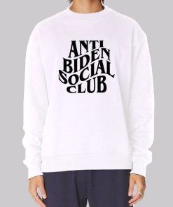 Funny Anti Biden Social Club Hoodie