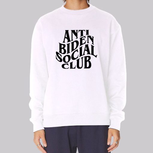 Funny Anti Biden Social Club Hoodie