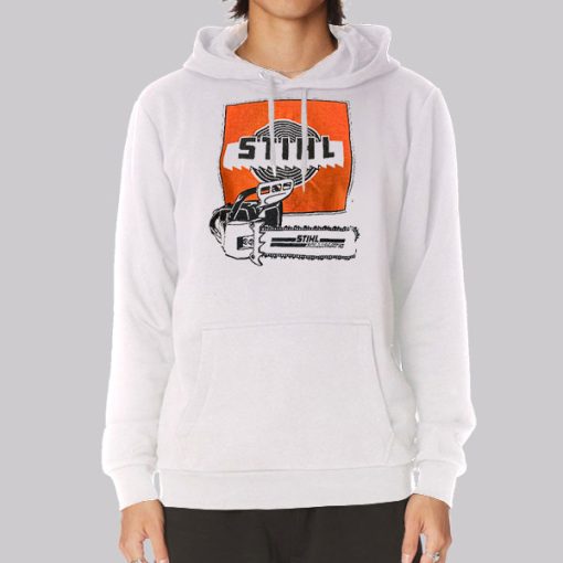 Funny Apparel Chainsaw Stihl Hoodie