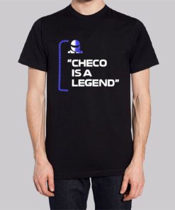 Funny Art Checo Is a Legend Hoodie 3