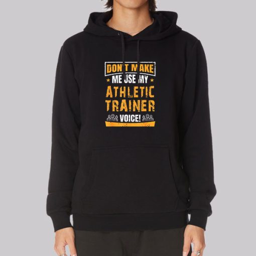 Funny Athletic Trainer Hoodie