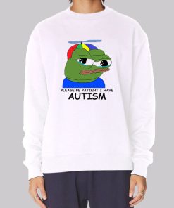 Funny Autism Pepe Hoodie