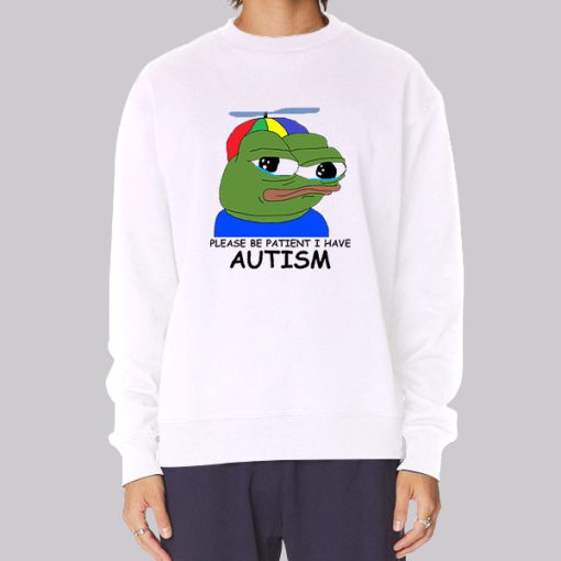 Funny Autism Pepe Hoodie