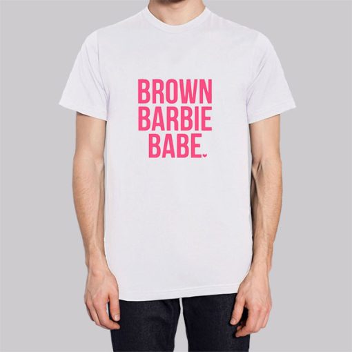 Funny Babe Brown Barbie Hoodie