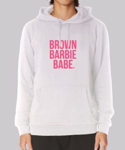 Funny Babe Brown Barbie Hoodie 4