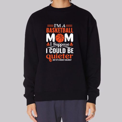 Funny Basketball Mom Hoodie