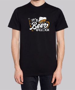 Funny Beer Hoodie Its Beer Oclock Craft 3