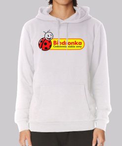 Funny Biedronka Logo Hoodie Funny Biedronka Logo Hoodie