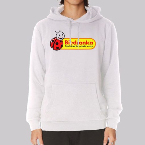 Funny Biedronka Logo Hoodie