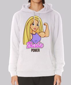 Funny Bodybuilding Barbie Power Hoodie Funny Bodybuilding Barbie Power Hoodie