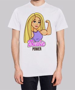 Funny Bodybuilding Barbie Power Hoodie 3
