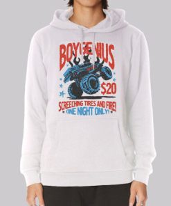 Funny Boygenius Monster Truck Hoodie 4