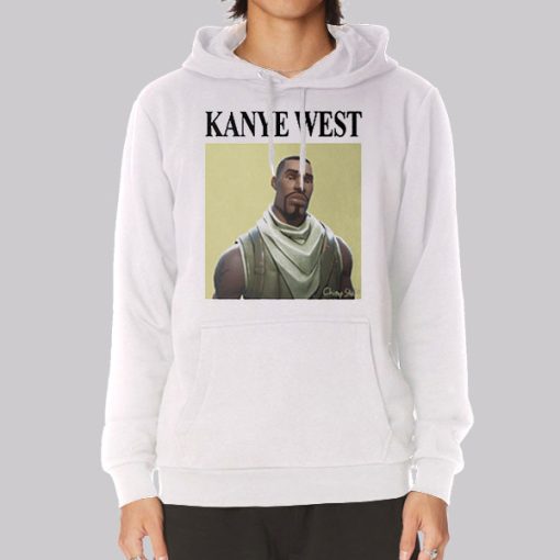 Funny Boys Kanye West Fortnite Hoodie