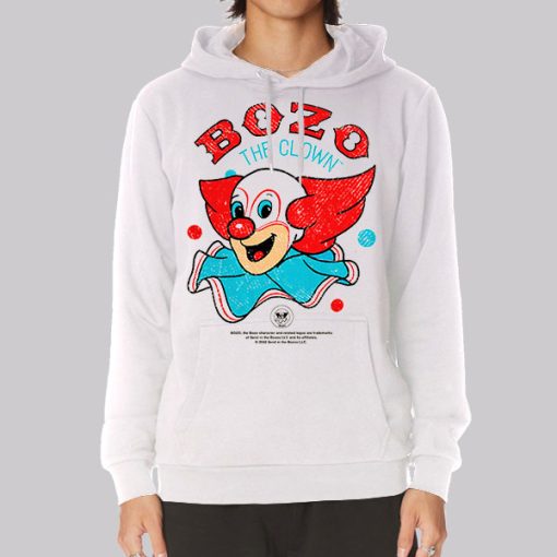 Funny Bozo Most Famous Clown Hoodie