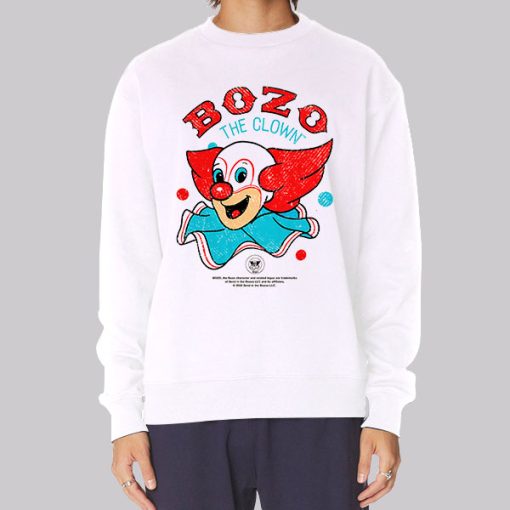 Funny Bozo Most Famous Clown Hoodie