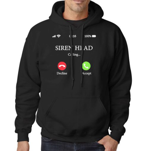 Funny Calling Siren Head Meme Hoodie