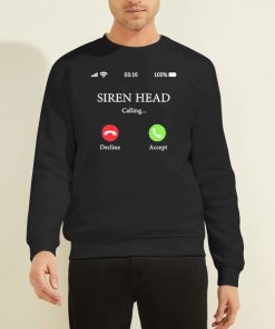 Funny Calling Siren Head Meme Hoodie