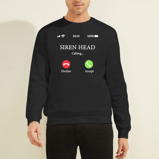 Funny Calling Siren Head Meme Hoodie