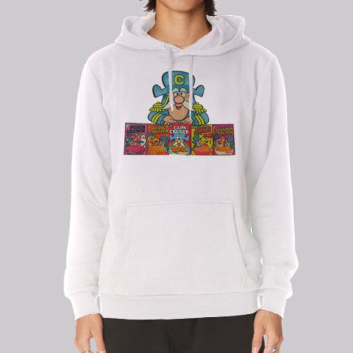 Funny Captain Crunch Mascot Hoodie