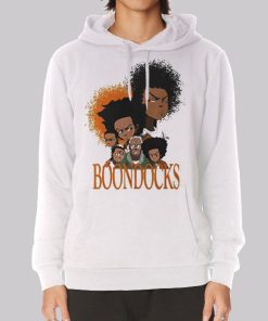 Funny Cartoon Family Boondocks Huey Hoodie Funny Cartoon Family Boondocks Huey Hoodie