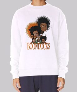 Funny Cartoon Family Boondocks Huey Hoodie