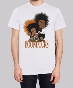 Funny Cartoon Family Boondocks Huey Hoodie 3