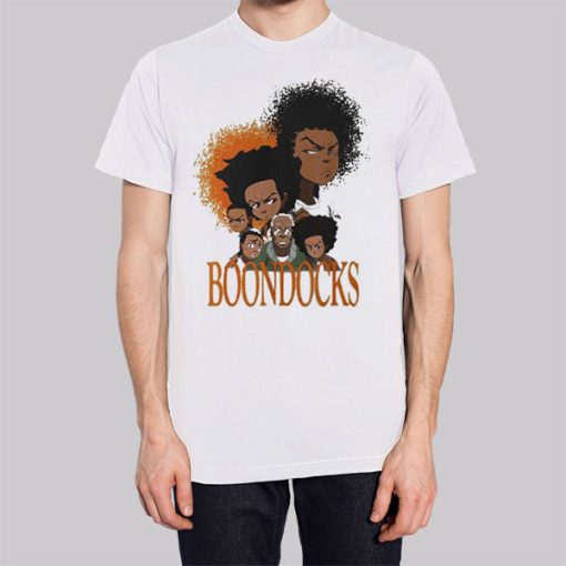 Funny Cartoon Family Boondocks Huey Hoodie