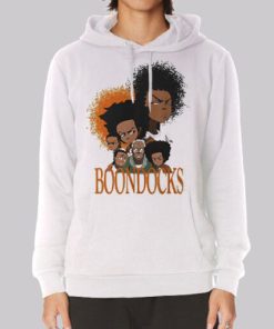 Funny Cartoon Family Boondocks Huey Hoodie 4
