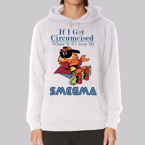 Funny Cartoon Garfield Smegma Hoodie