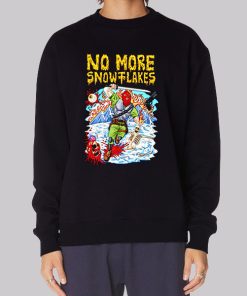 Funny Cartoon No Snowflakes Hoodie