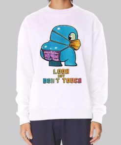 Funny Cartoon Wear a Mask Hoodie