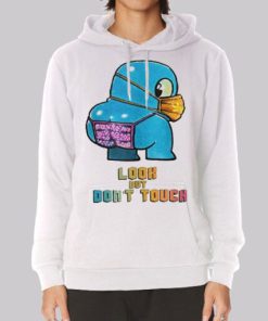 Funny Cartoon Wear a Mask Hoodie 4