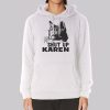 Funny Cat Shut up Karen Hoodie