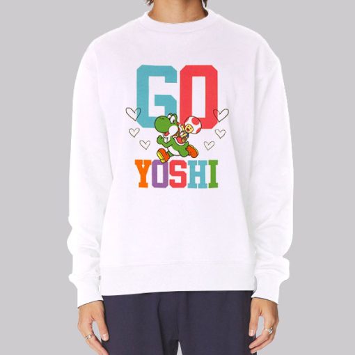 Funny Character Go Yoshi Hoodie