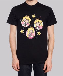 Funny Character Princess Peach Hoodie 3