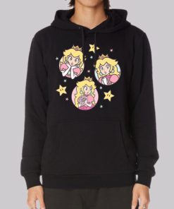 Funny Character Princess Peach Hoodie 4