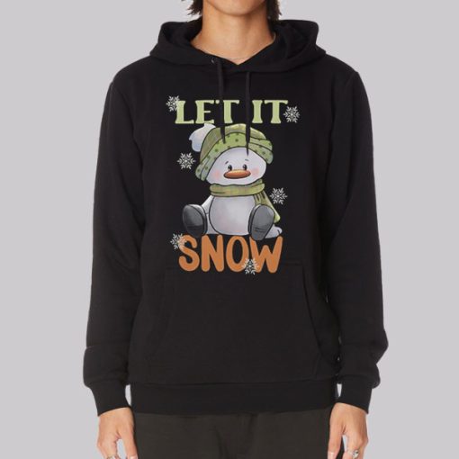 Funny Christmas Let It Snow Hoodie