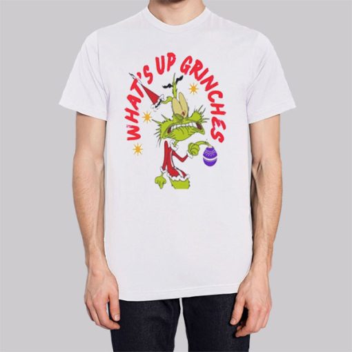 Funny Christmas What up Grinches Hoodie