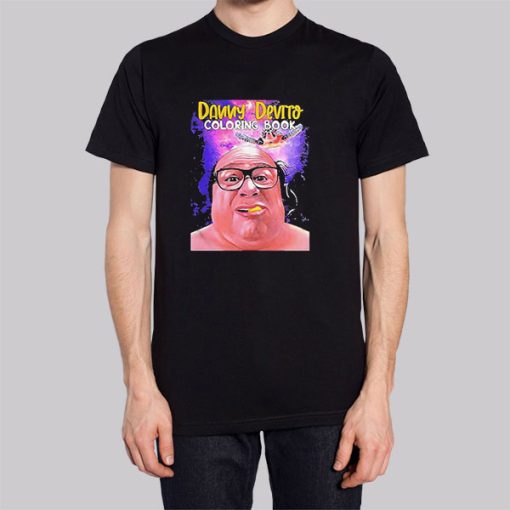 Funny Coloring Book Danny Devito Hoodie