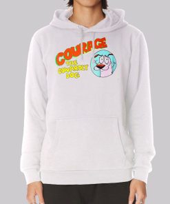 Funny Courage the Cowardly Dog Hoodie Funny Courage the Cowardly Dog Hoodie