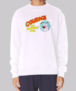 Funny Courage the Cowardly Dog Hoodie