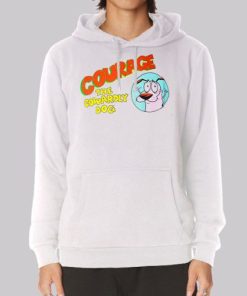 Funny Courage the Cowardly Dog Hoodie 4