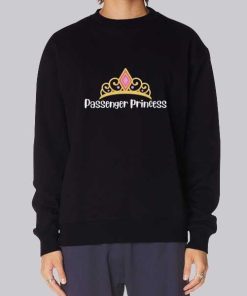 Funny Crown Passenger Princess Hoodie