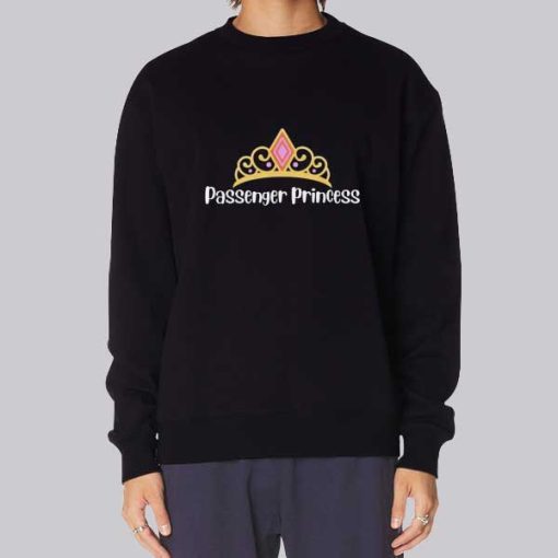 Funny Crown Passenger Princess Hoodie