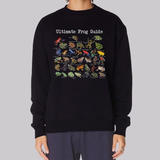 Funny Cute Ultimate Frog Guide Hoodie