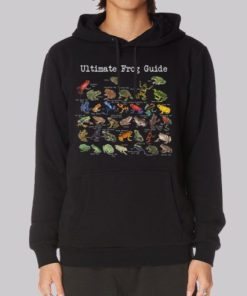 Funny Cute Ultimate Frog Guide Hoodie 4